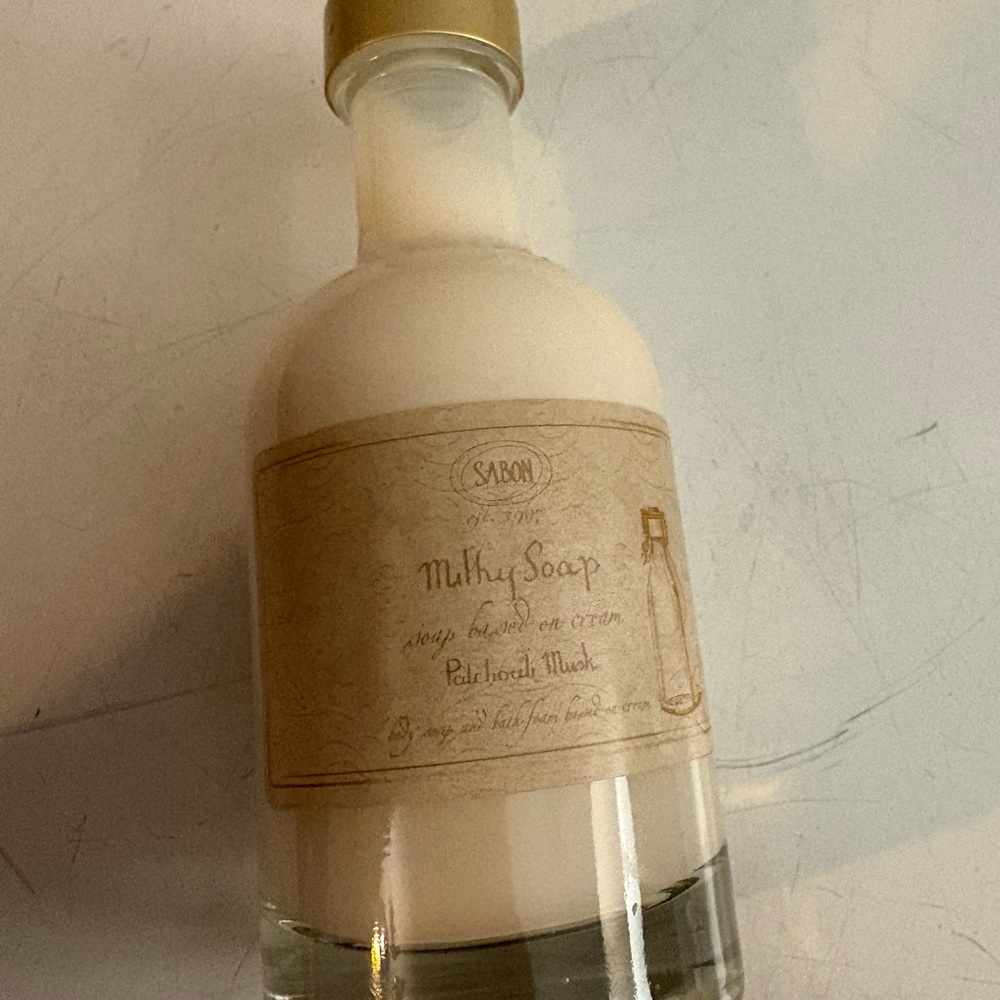 Sabon Milky Soap in Palchouli Musk 7oz